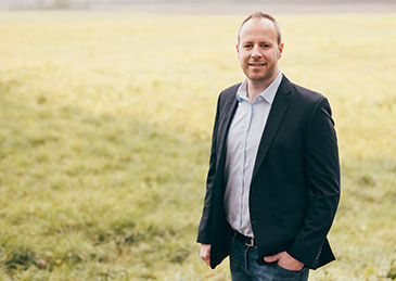 Marc Broßmann, Betriebsleiter der Broßmann & Matzen, Elektro-, Sanitär- und Heizungstechnik GmbH